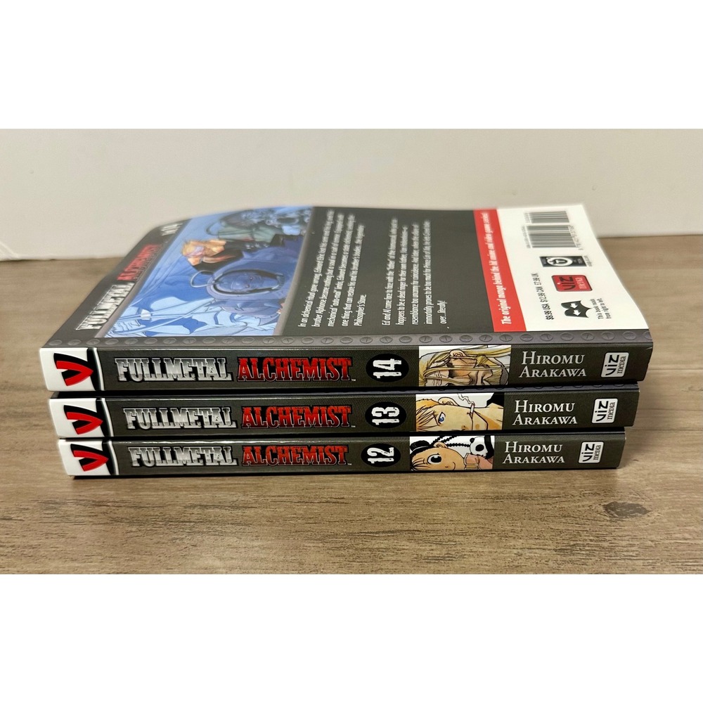 Fullmetal Alchemist Manga Volumes 12 13 14 Lot Hiromu Arakawa VIZ Media English - Picture 3 of 3